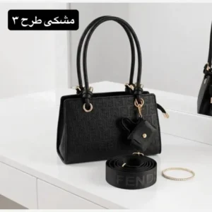 کیف پاسپورتی چرم مصنوعی زنانه روزمره مجلسی زیپدار بند بلند
