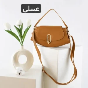 کیف پاسپورتی چرم مصنوعی زنانه روزمره و مهمانی با بند بلند