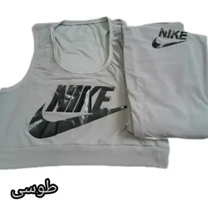 ست نیم تنه و ساپورت ورزشی زنانه جنس فیلامنت سایز 38 تا 48
