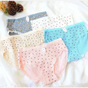 شورت زنانه عروسکی کبریتی نخی طرح شکوفه سایز ایکس لارج