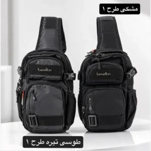 کیف مردانه اسپرت روزمره پارچه ای جیب دار