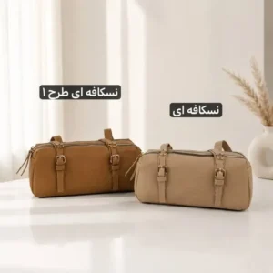 کیف زنانه چرم مصنوعی روزمره ابعاد 28 در 12 سانتیمتر