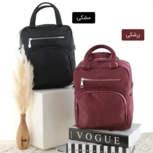 کیف زنانه چرم مصنوعی اسپرت و روزمره ابعاد 30 در 25 سانتیمتر