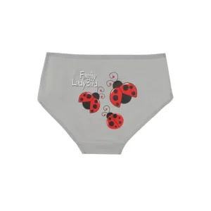شورت زنانه اسلیپ نخی پشت چاپی طرح کفشدوزک برند بانو سایز 3XL