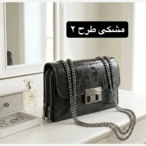 کیف پاسپورتی زنانه چرم مصنوعی بند بلند مجلسی و رسمی