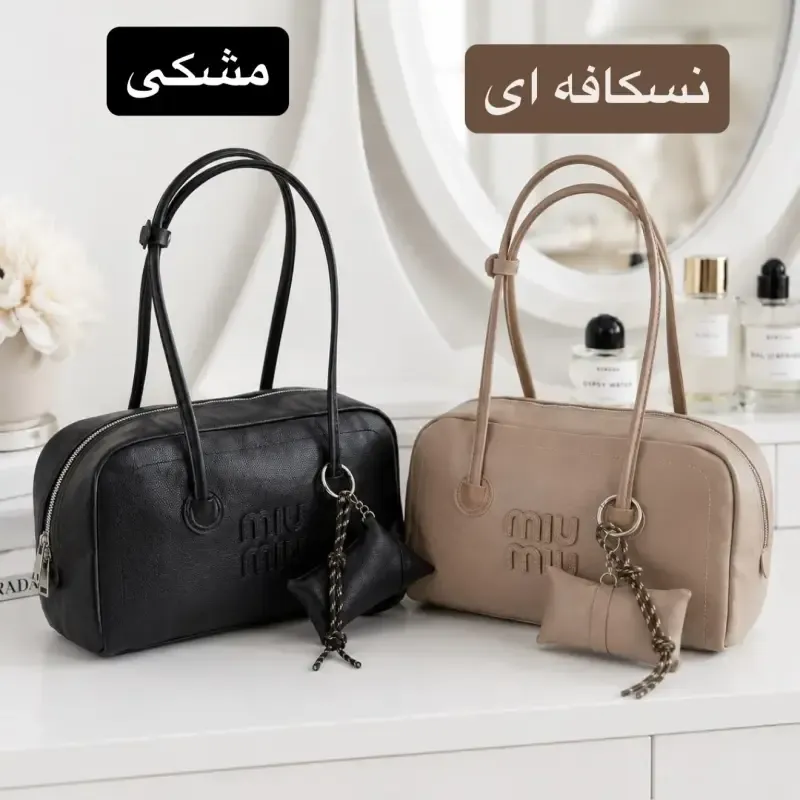 کیف زنانه اسپرت روزمره چرم مصنوعی زیپدار