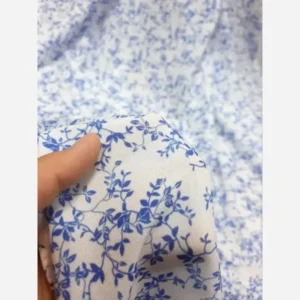 روسری نخی کاستوم طرح سوگند قواره 110 سبز ریز نقش چرخ دوز