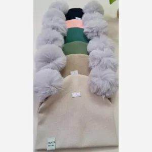 کلاه کودک پومدار فانریپ پنبه اسپرت سایز 1 و 2 مناسب 1 تا 4 سال
