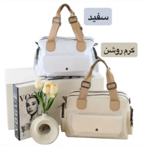 کیف زنانه چرم مصنوعی روزمره و رسمی بند بلند