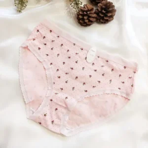 شورت زنانه عروسکی نخی کبریتی طرح شکوفه سایز بزرگ سه ایکس لارج