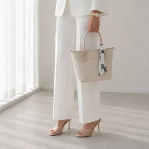 کیف زنانه چرم مصنوعی روزمره و رسمی بند بلند