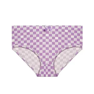 شورت زنانه اسلیپ نخی چهارخونه گلدار سایز 2XL برند ساحل