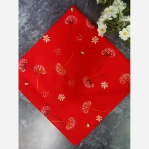 روسری نخی قاصدک طرح سهراب قایق 140 سانتی متر