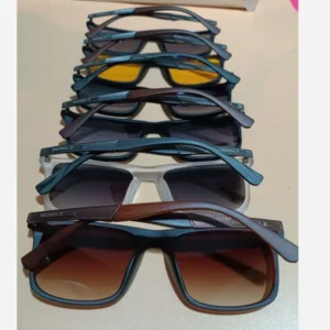 عینک آفتابی مردانه دیزل DESELZ آیتم 2317 استاندارد UV400 مناسب صورت متوسط و بزرگ 5 رنگ جذاب