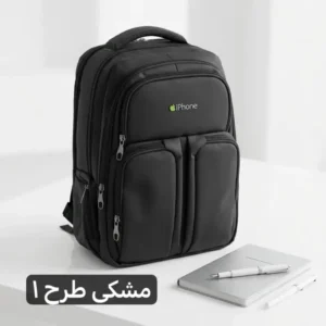 کوله پشتی برزنت اسپرت مناسب مدرسه و دانشگاه با جای لپ تاپ و جیب متعدد